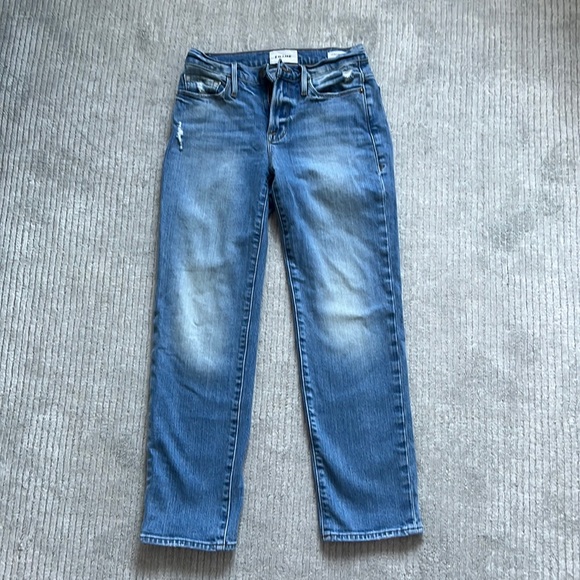 Frame Straight Leg Jeans - Picture 1 of 3
